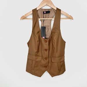 Brown vest